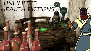 How to get unlimited healing potions in Skyrim  Alchemists Guide To Skyrim [upl. by Erelia]