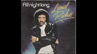 Lionel Richie  All Night Long Lyrics [upl. by Cacka397]