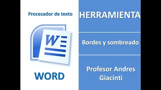 HERRAMIENTA BORDES Y SOMBREADO [upl. by Cornish]