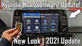 How To Update Hyundai Navigation and Software for Free  Hyundai MapCare [upl. by Anelim]