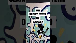 Free seamless pattern art procreate digitalart [upl. by Czarra]