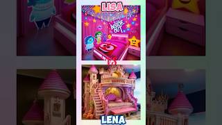 choose Lisa or Lena Home bedroom lisaorlenahome trend viralvideo tiktok shorts [upl. by Elesig]