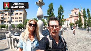 Lubiana Slovenia walking tour  Cosa fare a Lubiana 2024 [upl. by Malloch]