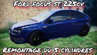 Je remonte le moteur de cette Focus coussinets bielles pistons culasse etc 🏎️🏎️🏎️ [upl. by Coffey]