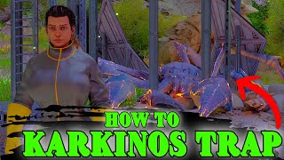 How To Build A KARKINOS Trap in Ark Survival Ascended Updated for Aberration in ASA [upl. by Gifford]