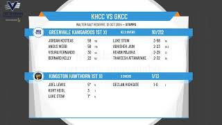 Kingston Hawthorn 1st XI v Greenvale Kangaroos 1st XI [upl. by Swor]