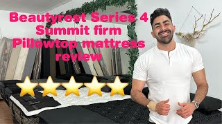 Beautyrest Black Series 4 Summit Firm Pillowtop mattress review 2024 Model [upl. by Alik]