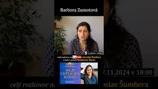 Barbora Zumotová na YouTube Jaroslav Šumbera v pořadech Rozhovory Života [upl. by Engis]