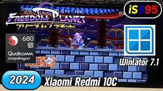 Freedom Planet 1  Xiaomi Redmi 10C  Snapdragon 680  Emulador Winlator 71 Android [upl. by Abby]