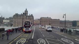 Lothian Bus Volvo B5TL on Route 3 21 Jan 2017 [upl. by Llennor]