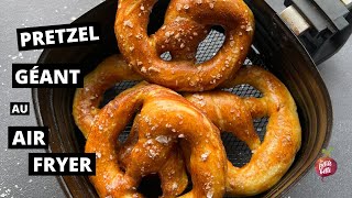 PRETZEL MOELLEUX AU AIR FRYER 🥨 Bretzel air fryer [upl. by Wiseman]