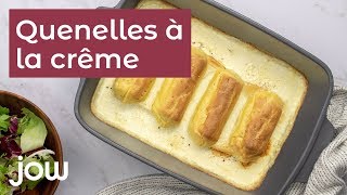 Recette de Quenelles Lyonnaises à la crème [upl. by Drofliw]