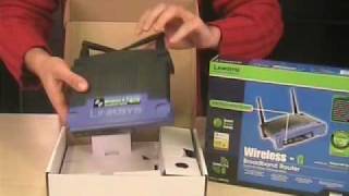 Setup a Hotspot with LinkSys WRT54GL Part 1Install DDWRT [upl. by Bonner]