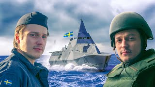 LEVER EN DAG SOM EN SVENSK MILITÄR [upl. by Okomot]