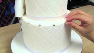 How To Add Dragees To A Cake [upl. by Thetis]