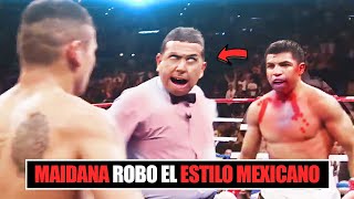 ¡Hasta el ARBITRO se VOLVIO LOCO al ver EL PODER OCULTO de Maidana  Maidana VS Ortiz [upl. by Francyne]