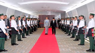 Presiden Jokowi Tiba di Brunei Darussalam Bandar Seri Begawan 13 Januari 2024 [upl. by Nnaxor]