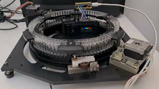 Spectrophotometer cuvette carousel demo [upl. by Largent]