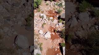 Dry Red Riverbed from Drone [upl. by Earb]