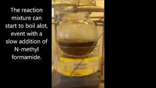 synthesis of methyl isocyanide [upl. by Enilekaj]