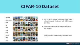 Understanding the CIFAR 10 Dataset [upl. by Nada]