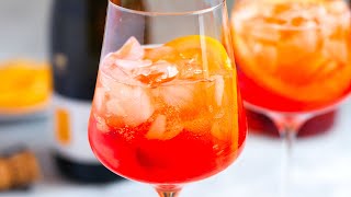 Perfect Aperol Spritz Cocktail Recipe [upl. by Marielle749]