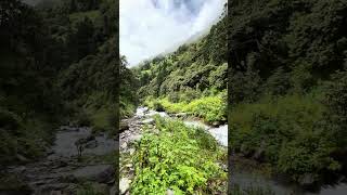 Beautiful Small River⋄ Nepal is Beautiful ⋄ MajorToli shorts viral waterfall nature [upl. by Iarahs]