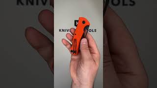 MKM Lov LV POR Black Drop Point Böhler N690 Orange FRN Backlock pocket knife Jesper Voxnaes des [upl. by Maighdlin602]