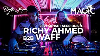 RICHY AHMED B2B WAFF  DJ SET Sunset Sessions 4 at Cafe Del Mar Phuket  Thailand 2021 [upl. by Aldarcie]