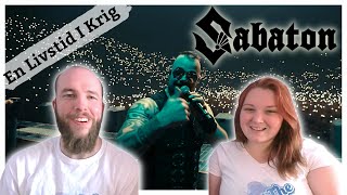 SABATON  En Livstid I Krig Live  The Great Tour  Gothenburg  FIRST TIME REACTION [upl. by Bloomer228]