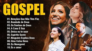 Top Hinos Evangélicos 2024  Fernandinho Gabriela RochaNovas Canções Gospel 2024 Atualizadas [upl. by Ehttam]