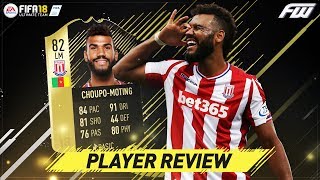 FIFA 18 IF CHOUPO MOTING Review 82 w In Game Stats amp Gameplay [upl. by Botti847]