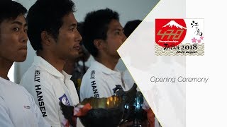 470 class Japan Championships 2018 Opening Ceremony [upl. by Bega]