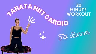 20 MIN TABATA Rebounder Workout  Tabata HIIT Rebounder Workout  MiniTrampoline TABATA Workout [upl. by Khalid59]