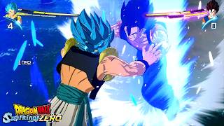 35 MINUTES OF EXCLUSIVE DRAGON BALL Sparking ZERO GAMEPLAY IN 4K 🐉 GOGETA VS VEGITO [upl. by Skolnik]