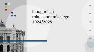 Inauguracja roku akademickiego 20242025 [upl. by Tahp]