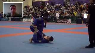 Paulo Miyao 1LX back step pass to berimbolo [upl. by Brendin]