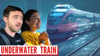 Underwater Train To Europe  Eurotunnel  Vanlife Europe Campervan Series ep 3 [upl. by Nylsirhc402]