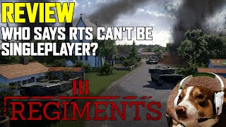 Regiments Review  Who Says RTS Cant Be Singleplayer [upl. by Retsevlis]