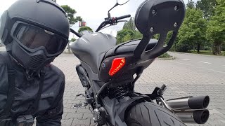 QUICK REVIEW Benelli 502C Urban Cruiser Ride [upl. by Moht]