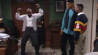 Geoffrey Dancing to quotMoneyquot The Fresh prince of Bel Air [upl. by Gosnell187]