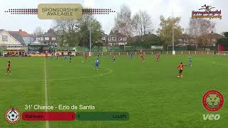 091124 Harrogate Railway Athletic FC vs Louth Town FC Match Highlights [upl. by Ailisec]