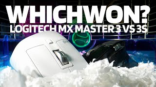 Logitech MX Master 3 vs MX Master 3S  WhichWon [upl. by Emmalyn]