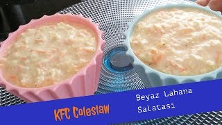 Beyaz Lahana Salatası KFC Coleslaw Salata  Naciye Kesici  Yemek Tarifleri [upl. by Waal775]