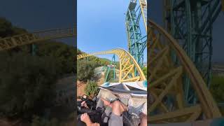 Eurofighter at zoosafarifasano  Fasano Italy 🇮🇹 rollercoaster pov [upl. by Serg884]