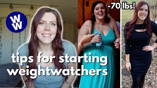 TIPS FOR STARTING WEIGHTWATCHERS IN 2024  WW Plan and Points Explained  Tips for Success [upl. by Enetsirk]