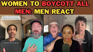 MEN REACT TO WOMENS 4B 5B MOVEMENT WOMEN TO BOYCOTT ALL MEN [upl. by Earas]