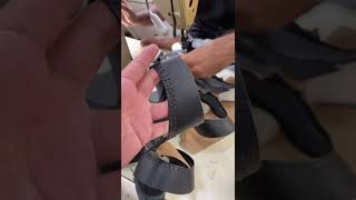 Shoe Making  Shoe Factory  Hand Made  Shoeinn shoe manufacturing making youtubeshorts viral [upl. by Esaele]