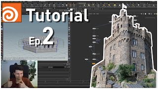 HOUDINI Tutorial  Procedural Castle Adventure  Part 2 [upl. by Bamford460]