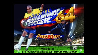 Mundial Ronaldinho Soccer 64 title screen but its on Image to MIDI [upl. by Kcirtemed949]